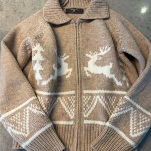 Primark women’s Beige Reindeer Sweater